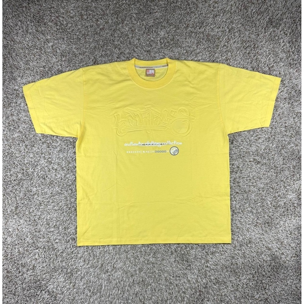 Y2K Southpole T-Shirt XL Vintage Hip Hop Streetwear Embossed Graffiti Logo